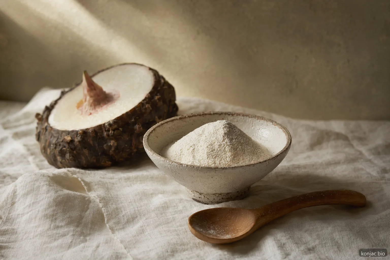 Glucomannan powder used for supplement capsule and tablet manufacturing