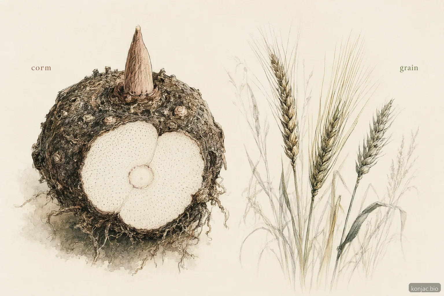 is konjac flour gluten free because konjac comes from a corm, not wheat, barley, rye, or related gluten grains