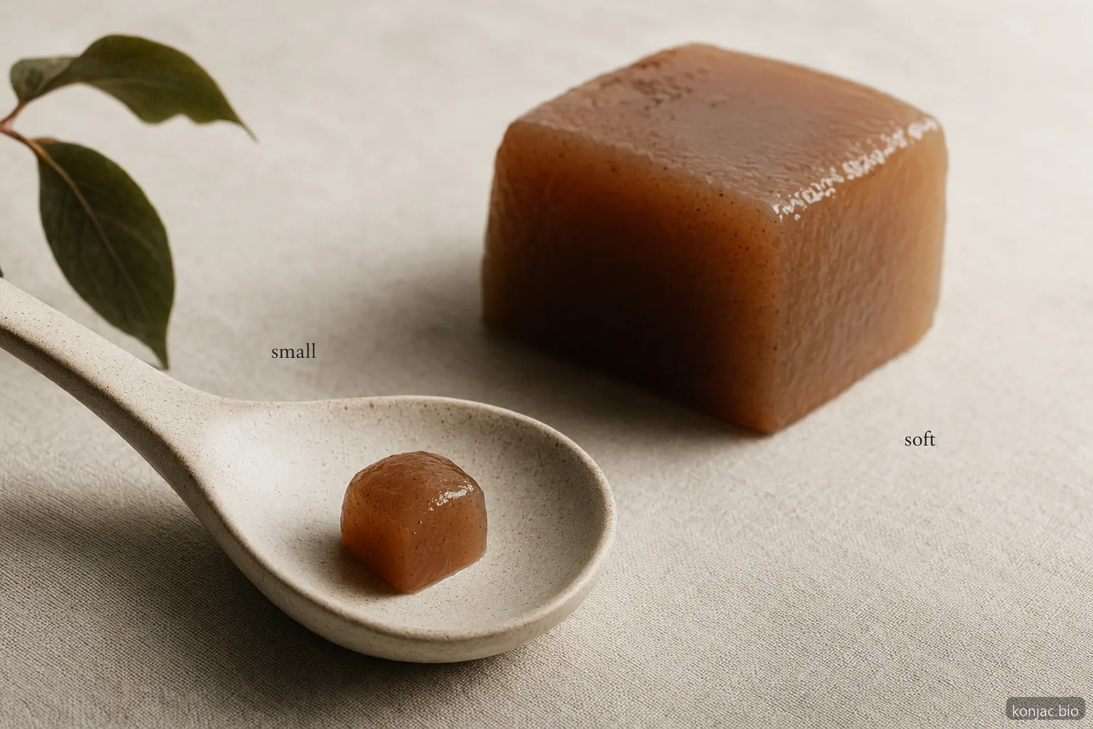 Konjac gummy safety improves when pieces are small, soft, rounded, and served with clear chew guidance.