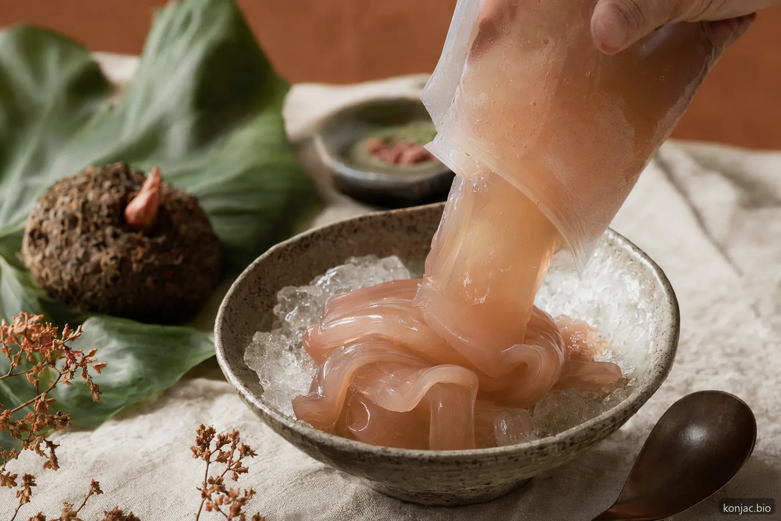 Konjac jelly and drinkable konjac jelly pouches for OEM and private label