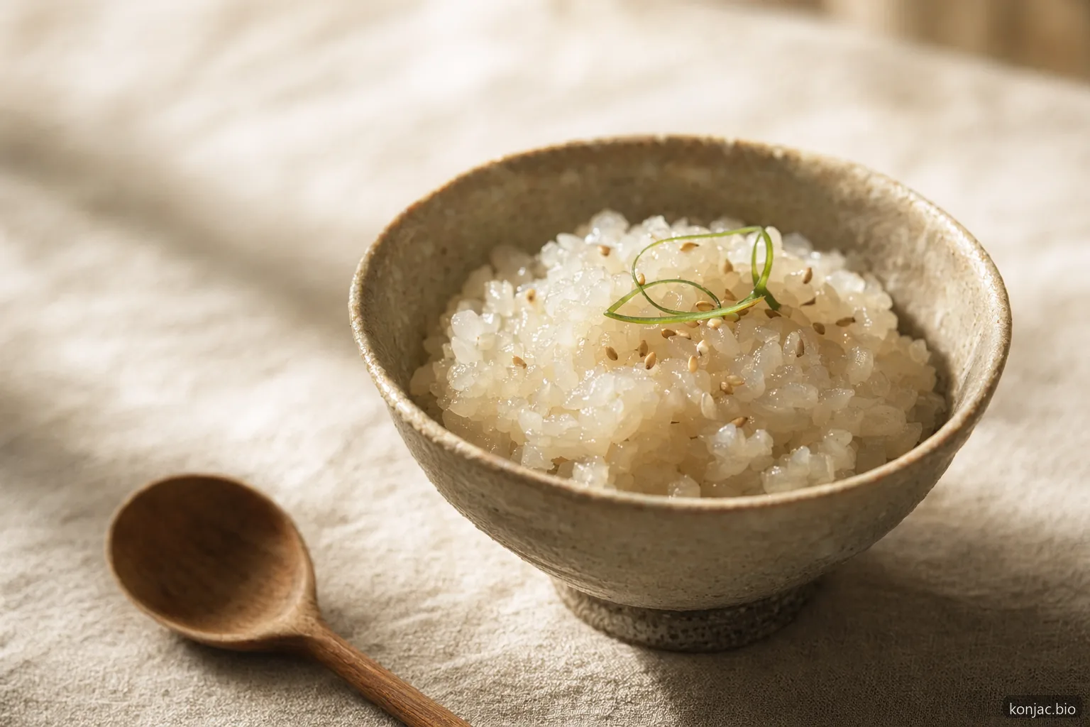Konjac rice (shirataki rice) wet-pack pouches for wholesale and private label