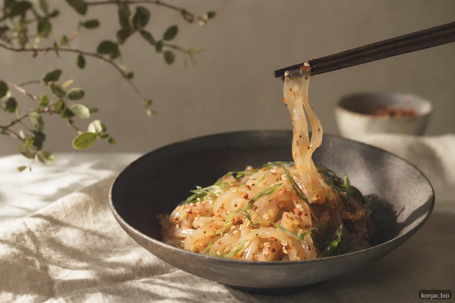 Shirataki and konjac noodles in wholesale and bulk foodservice packaging